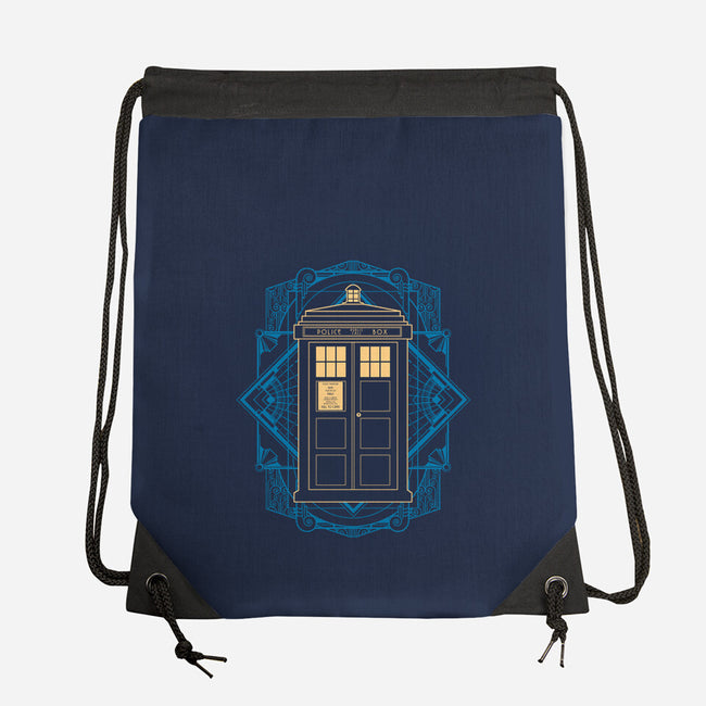 Dr Deco-none drawstring bag-ChocolateRaisinFury
