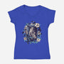 Dr Hooo-womens v-neck tee-wearviral