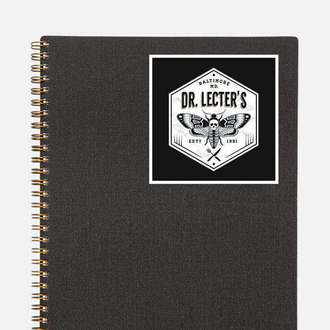 Dr. Lecter's-none glossy sticker-Nemons