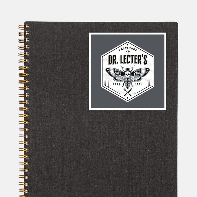 Dr. Lecter's-none glossy sticker-Nemons