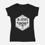 Dr. Lecter's-womens v-neck tee-Nemons
