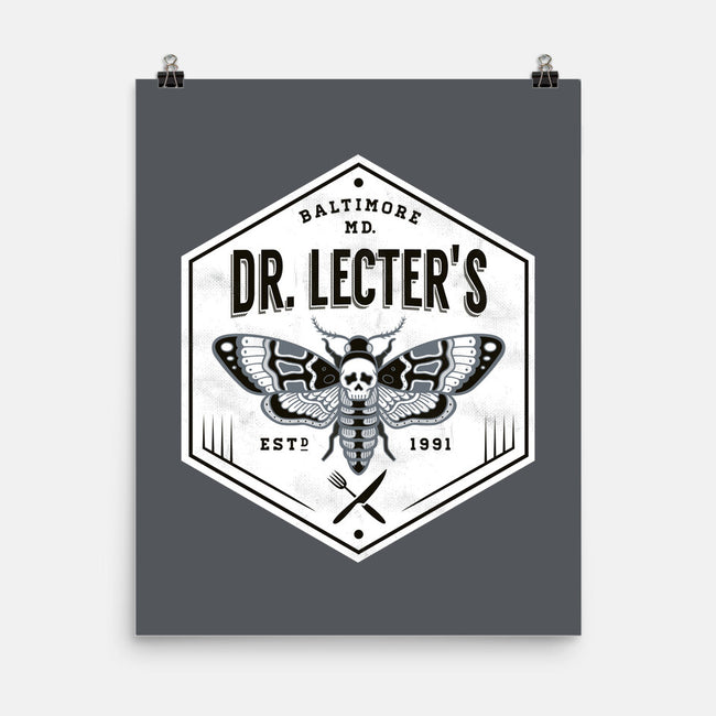 Dr. Lecter's-none matte poster-Nemons