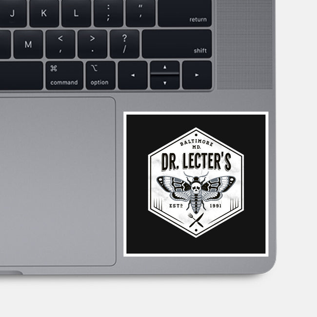 Dr. Lecter's-none glossy sticker-Nemons