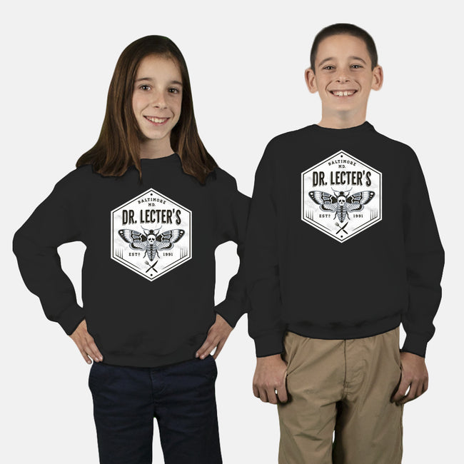 Dr. Lecter's-youth crew neck sweatshirt-Nemons