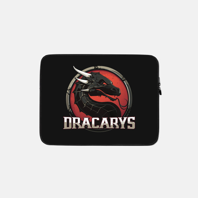 Dracarys-none zippered laptop sleeve-inaco