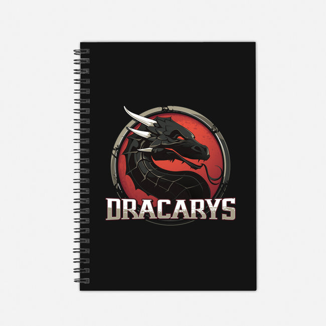 Dracarys-none dot grid notebook-inaco
