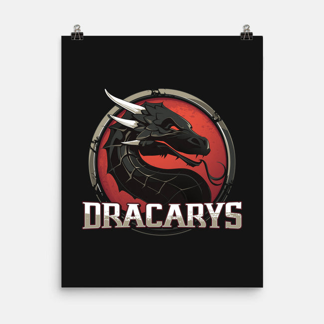 Dracarys-none matte poster-inaco
