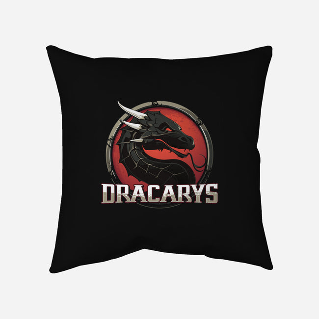 Dracarys-none removable cover throw pillow-inaco