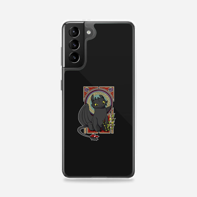Dragon Nouveau-samsung snap phone case-adelaidelia
