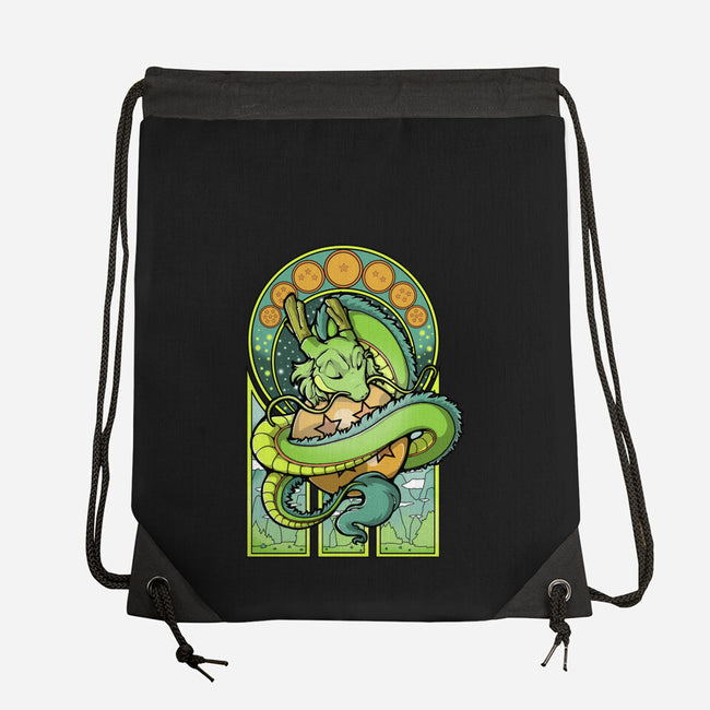 Dragon Shenron-none drawstring bag-xMorfina