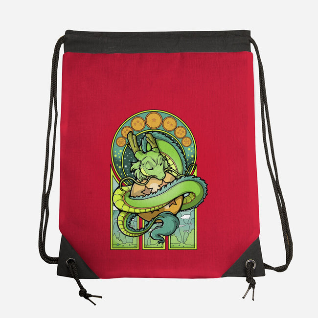 Dragon Shenron-none drawstring bag-xMorfina