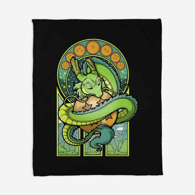 Dragon Shenron-none fleece blanket-xMorfina