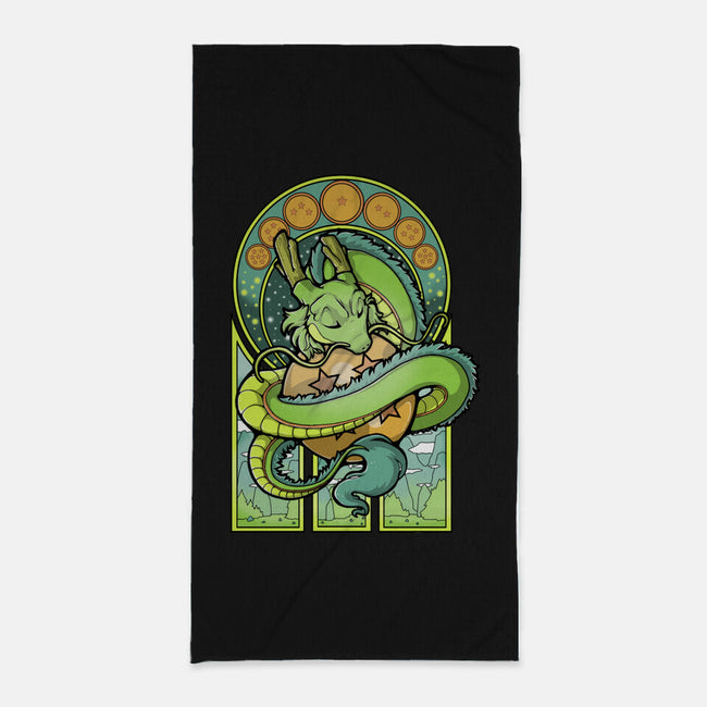 Dragon Shenron-none beach towel-xMorfina