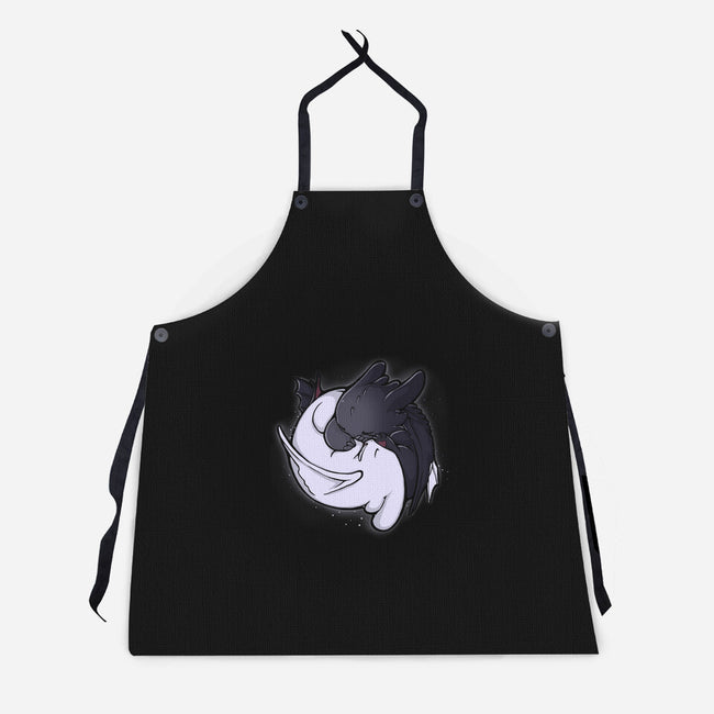 Dragon Tao-unisex kitchen apron-xMorfina