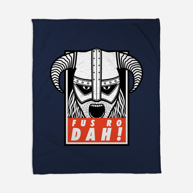 Dragonborn-none fleece blanket-karlangas