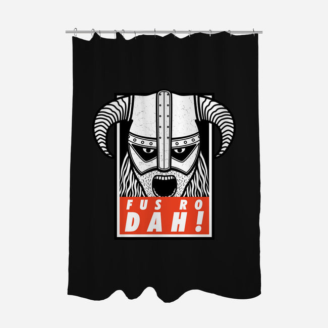 Dragonborn-none polyester shower curtain-karlangas