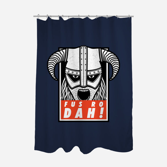 Dragonborn-none polyester shower curtain-karlangas