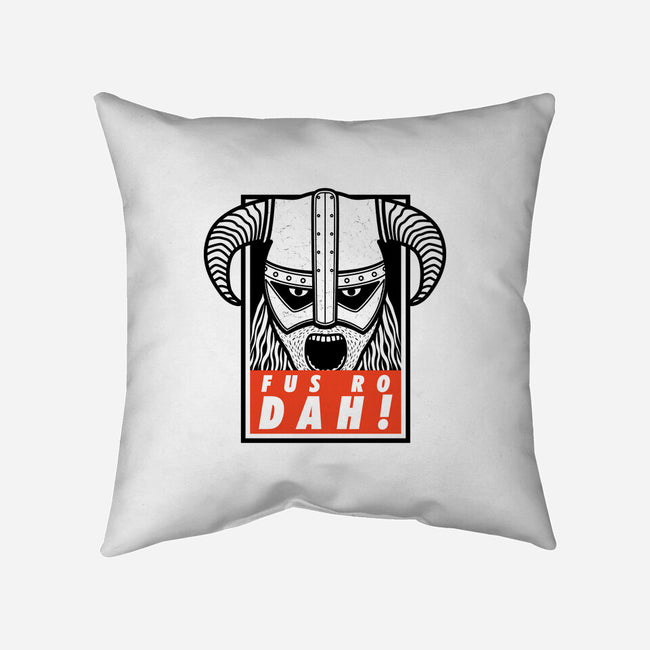 Dragonborn-none removable cover w insert throw pillow-karlangas