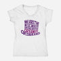 Dreamer of Dreams-womens v-neck tee-joefixit2