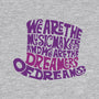 Dreamer of Dreams-womens off shoulder sweatshirt-joefixit2