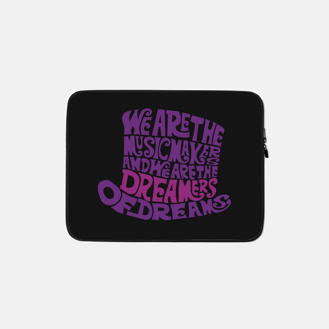 Dreamer of Dreams-none zippered laptop sleeve-joefixit2