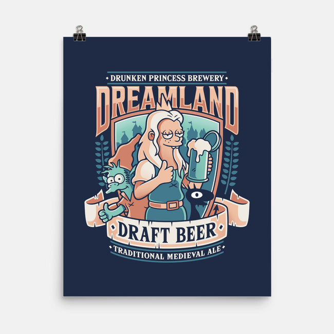 Dreamland Draft-none matte poster-adho1982