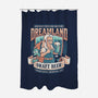 Dreamland Draft-none polyester shower curtain-adho1982