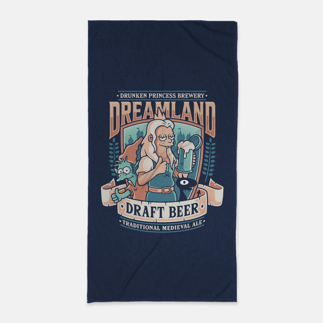 Dreamland Draft-none beach towel-adho1982