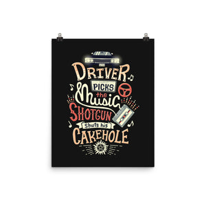 Driver Picks the Music