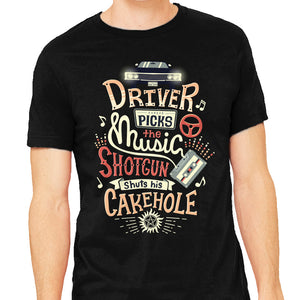 Driver Picks the Music
