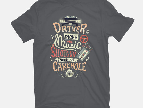 Driver Picks the Music