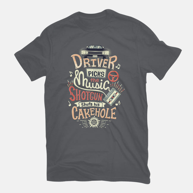 Driver Picks the Music-mens heavyweight tee-risarodil