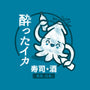 Drunken Squid Sushi-none glossy sticker-Beware_1984
