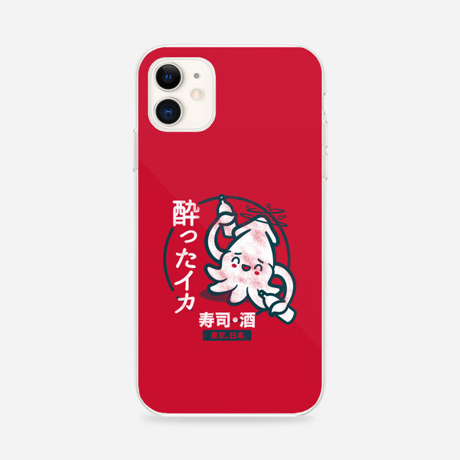 Drunken Squid Sushi-iphone snap phone case-Beware_1984