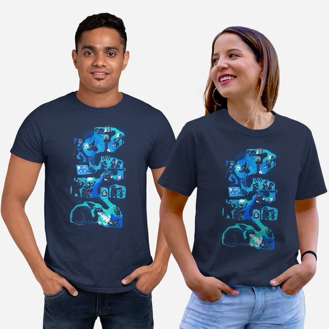 Dungeon Crawlers-unisex basic tee-queenmob