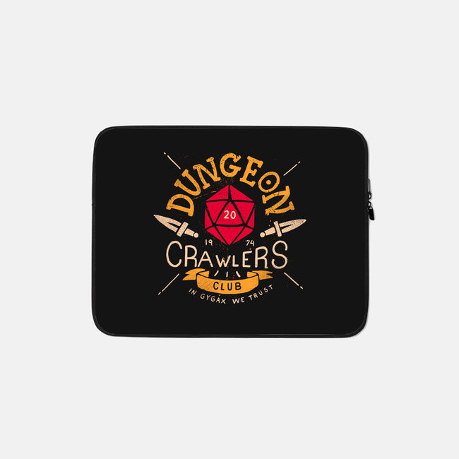 Dungeon Crawlers Club-none zippered laptop sleeve-Azafran