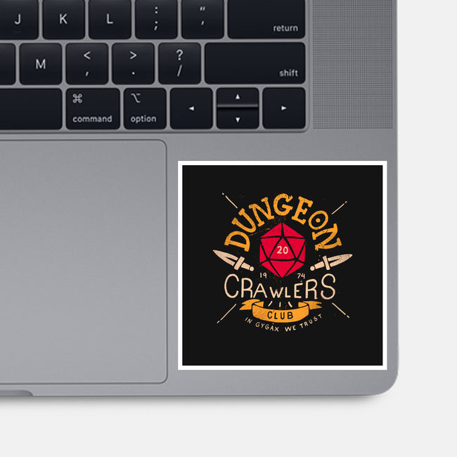 Dungeon Crawlers Club-none glossy sticker-Azafran