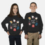 Dungeons & Cats-youth crew neck sweatshirt-Domii