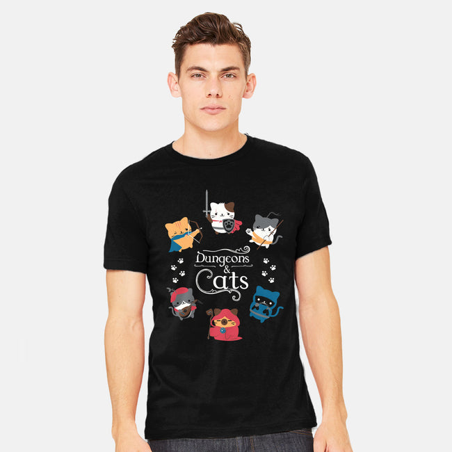 Dungeons & Cats-mens heavyweight tee-Domii