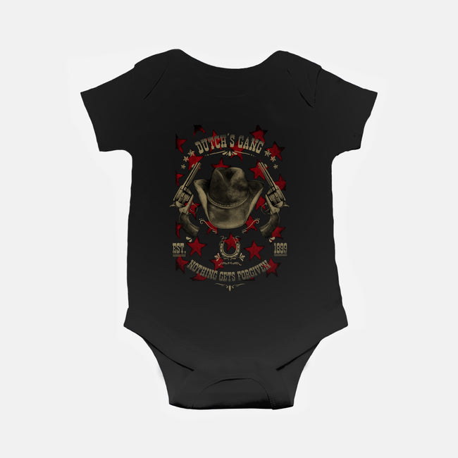 Dutch's Gang-baby basic onesie-Coconut_Design