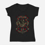 Dutch's Gang-womens v-neck tee-Coconut_Design