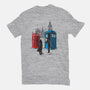 Cabins Collide-mens basic tee-Adams Pinto