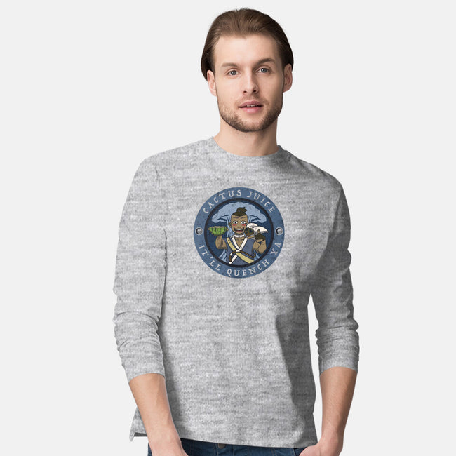 Cactus Juice-mens long sleeved tee-KatHaynes