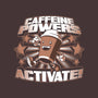 Caffeine Powers, Activate!-none adjustable tote-Obvian