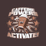 Caffeine Powers, Activate!-none removable cover w insert throw pillow-Obvian