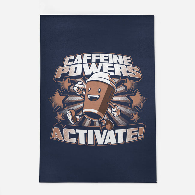 Caffeine Powers, Activate!-none outdoor rug-Obvian