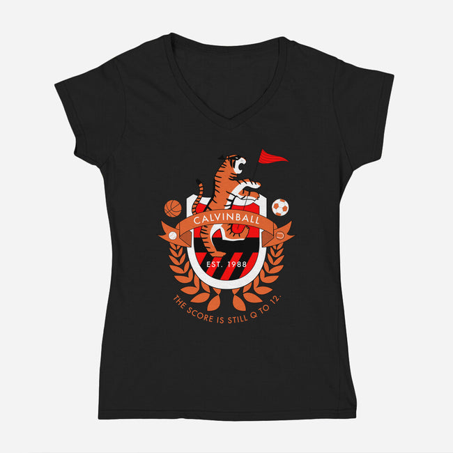 Calvinball-womens v-neck tee-thisisjoew
