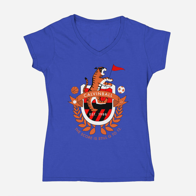 Calvinball-womens v-neck tee-thisisjoew