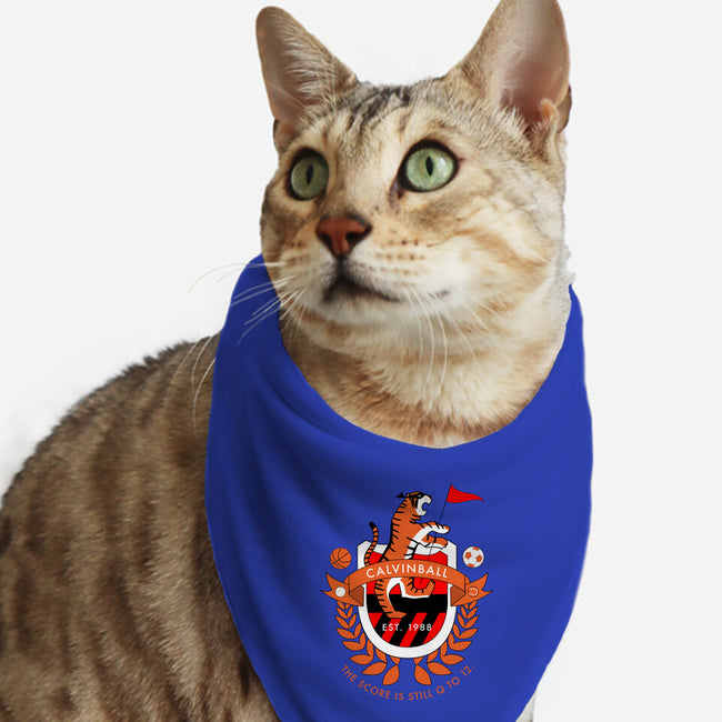 Calvinball-cat bandana pet collar-thisisjoew