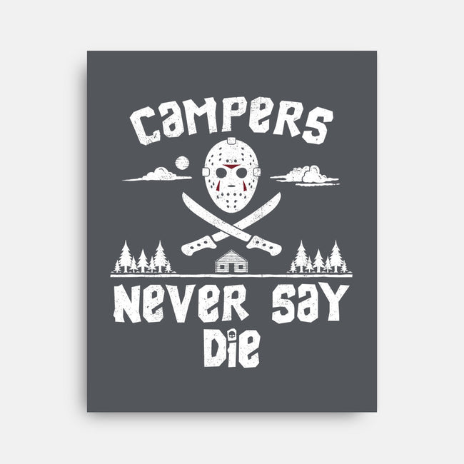 Campers-none stretched canvas-manospd